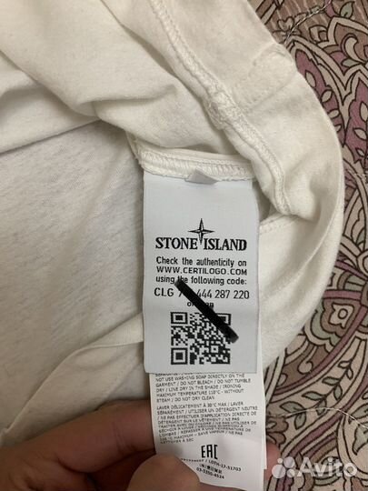 Stone island patch program лонгслив