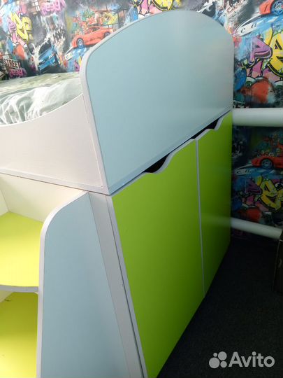 Детская кровать чердак