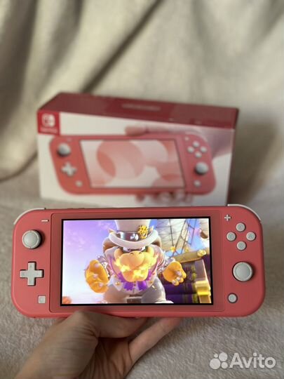 Чип Nintendo Switch Lite+MicroSD+Игры