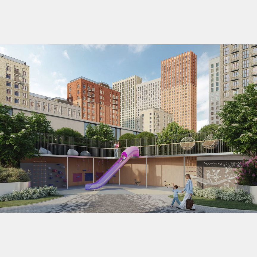 1-к. квартира, 38,4 м², 18/51 эт.