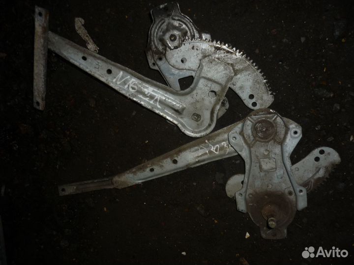 Задние мех. стеклоподъёмники Ниссан Альмера n16