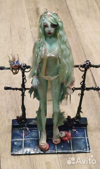 Лагуна Блю из Монстер Хай (ручная работа, фигурка)