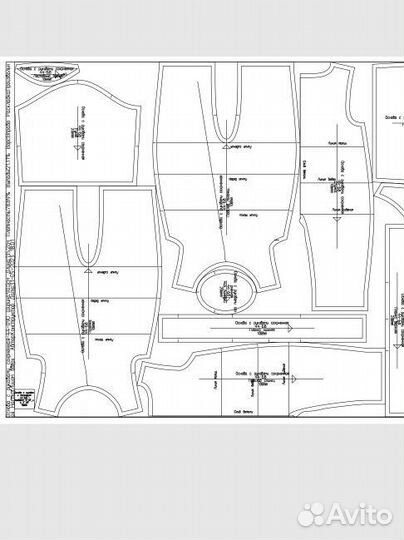 Изготовление лекал одежды