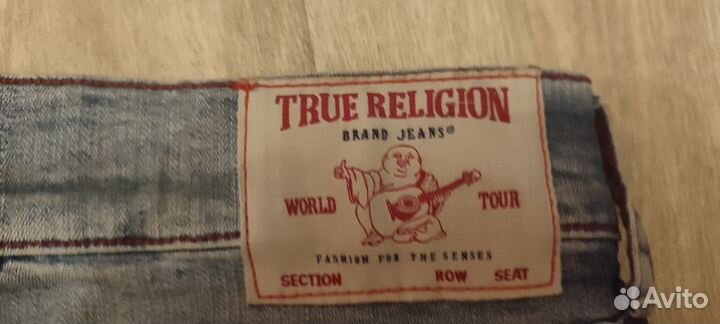 Джинсы true religion широкие