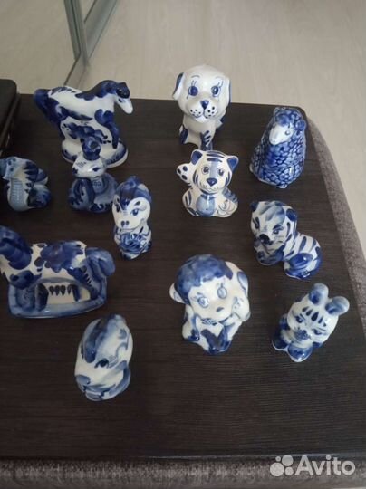 Фигурки гжель