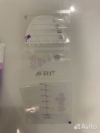 Пакеты для сбора и хранения грудного молока Avent