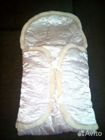 Зимний конверт и одеяло для девочки / мальчика