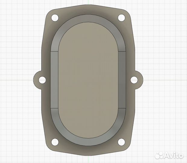 Крышка вспомогательного водяного насоса anlet