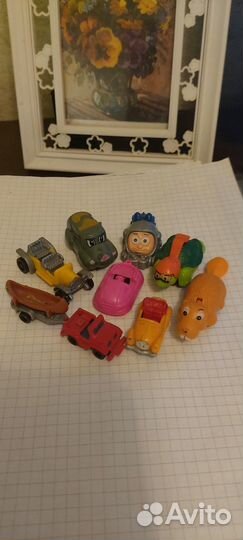 Игрушки из киндер сюрприза 90-е гг