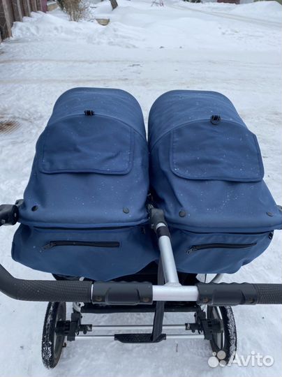 Коляска для двойни bumbleride indie twin