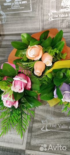 Букет из мыла мини