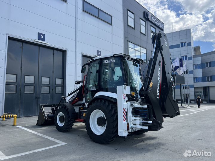 Экскаватор-погрузчик Hidromek HMK 102B Alpha, 2024