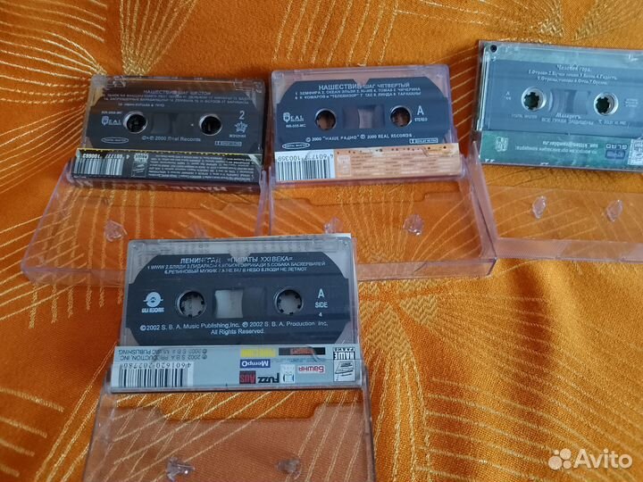 Аудиокассеты с записью