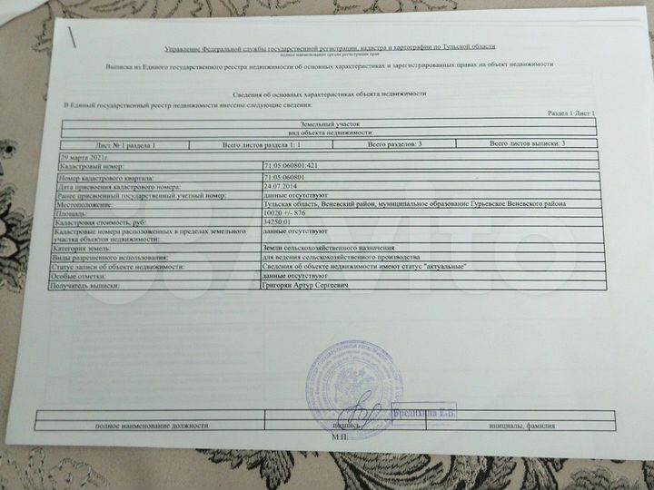 Участок 100,28 га (СНТ, ДНП)