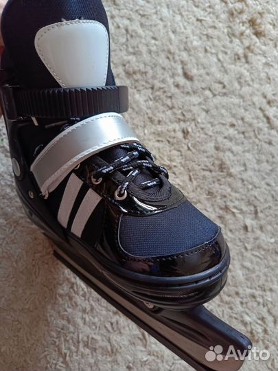 Коньки ледовые раздвижные