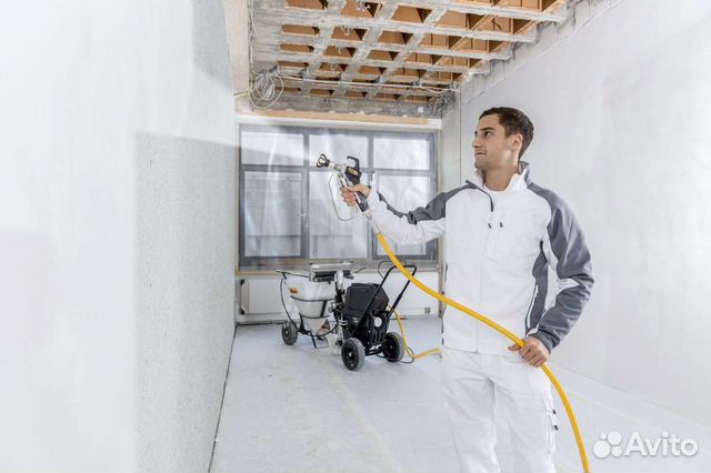 Безвоздушная покраска