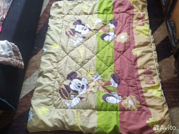 Детское одеяло в кроватку
