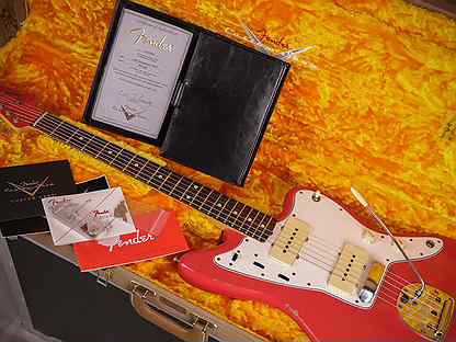 Fender CS 1966 Jazzmaster Relic Fiesta Red 2019