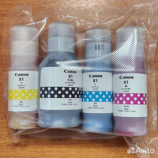Чернила для принтера canon