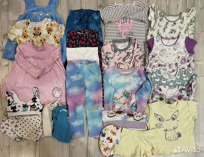 Детская одежда вещи пакетом на девочку