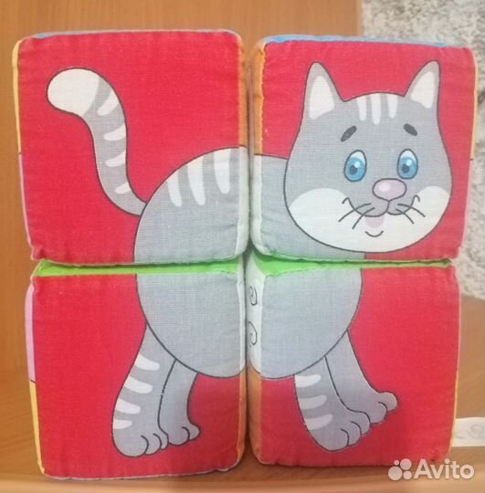 Мягкие кубики Baby Go. Игрушки