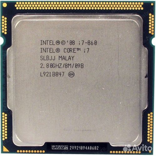 Процессор Intel Core i7 860
