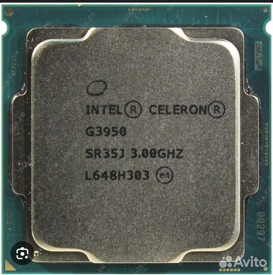 Процессор celeron g3950