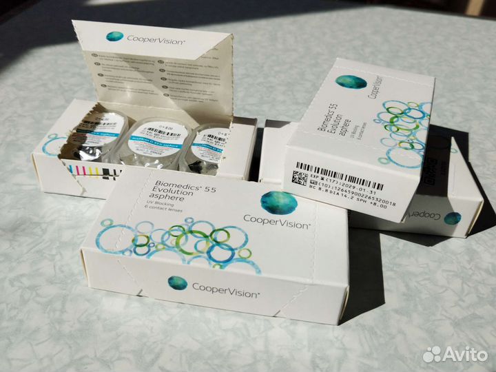 Контактные линзы Biomedics 55 Evolution +8.00