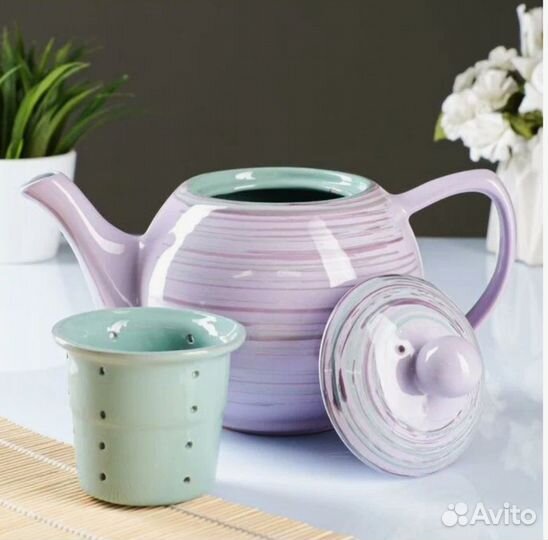 Чайник керамический