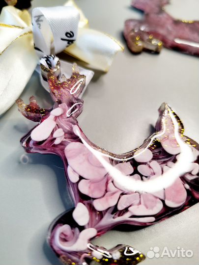 Елочные игрушки набор 5шт