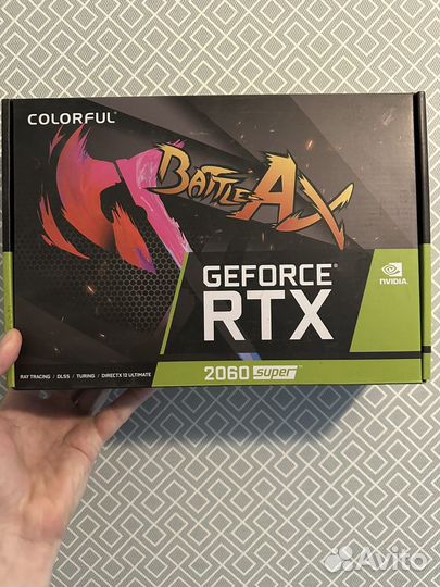 Видеокарта rtx 2060 super 8gb