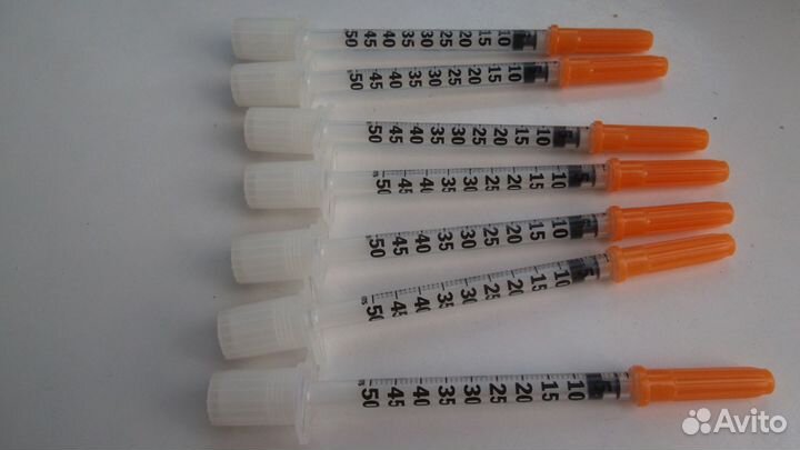 Шприцы инсулиновые
