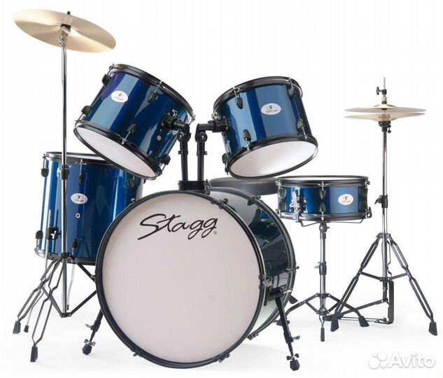Акустическая барабанная установка Stagg TIM122BL