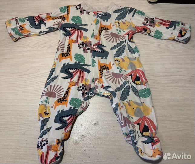 Новогодний комбинезон для малыша 62