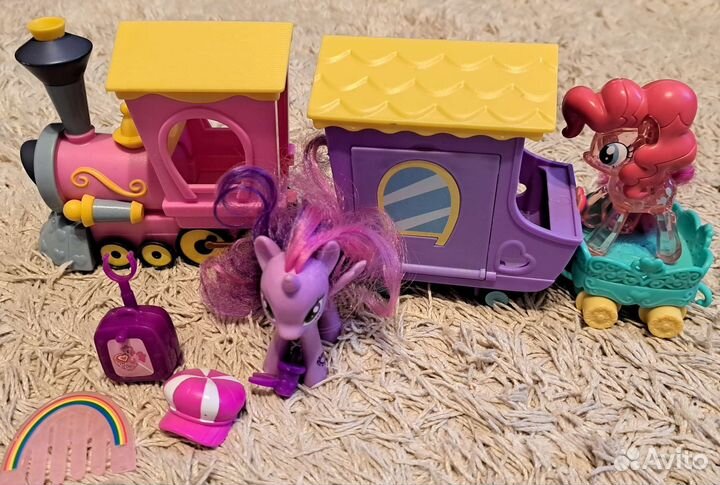 My little pony с поездом дружбы