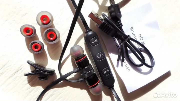 Магнитные Bluetooth с микрофоном