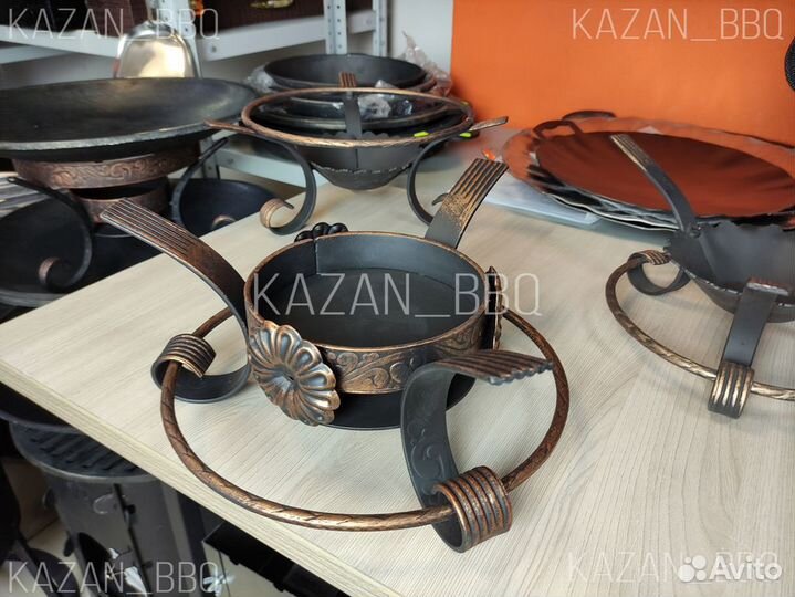 Кованая подставка под садж