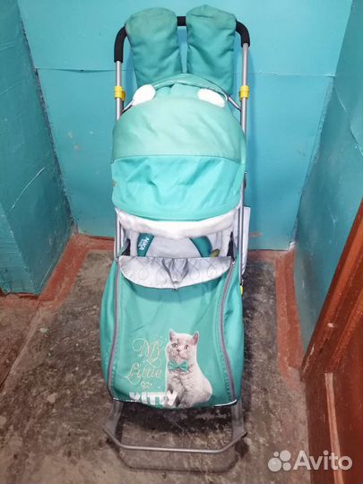 Коляска санки