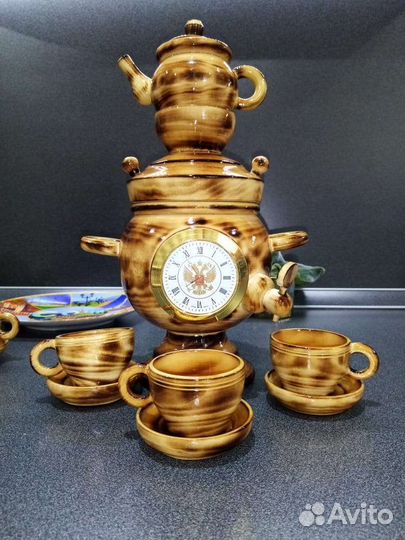 Деревянный самовар