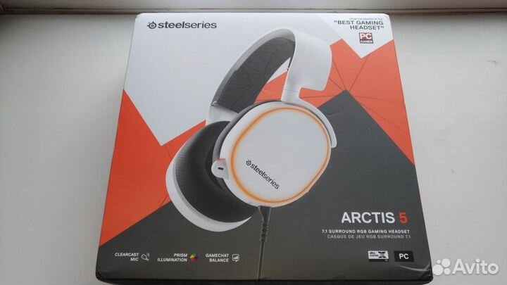 Наушники SteelSeries Arctis 5 2019 Edition 7.1