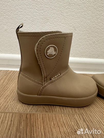 Детские сапоги crocs,27 р