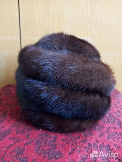 Шапка норковая женская