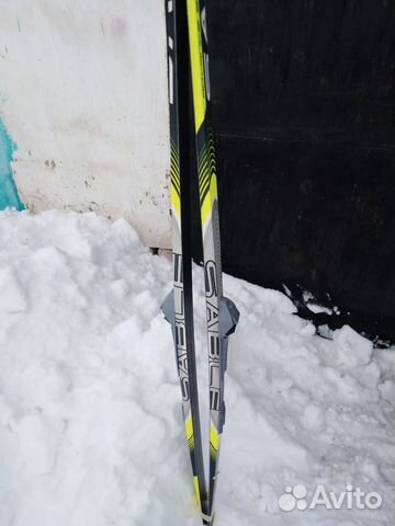 Продам комплект лыж с ботинками 43 размер