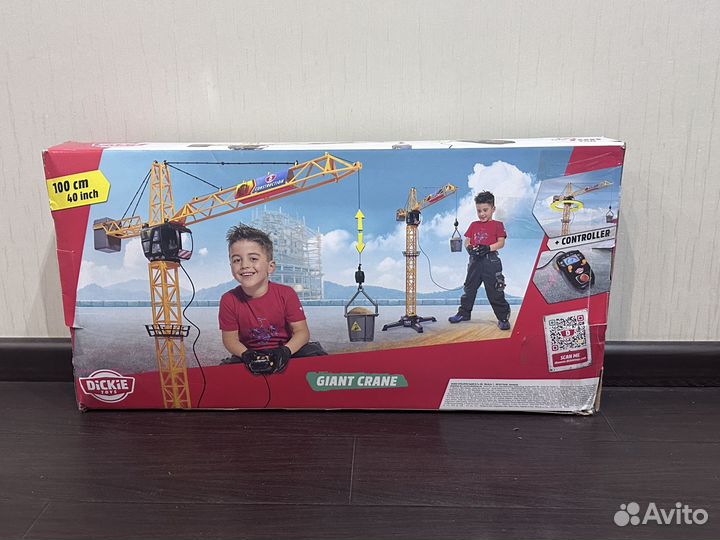 Подъемный кран игрушка