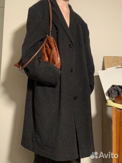 Пальто винтажное оверсайз