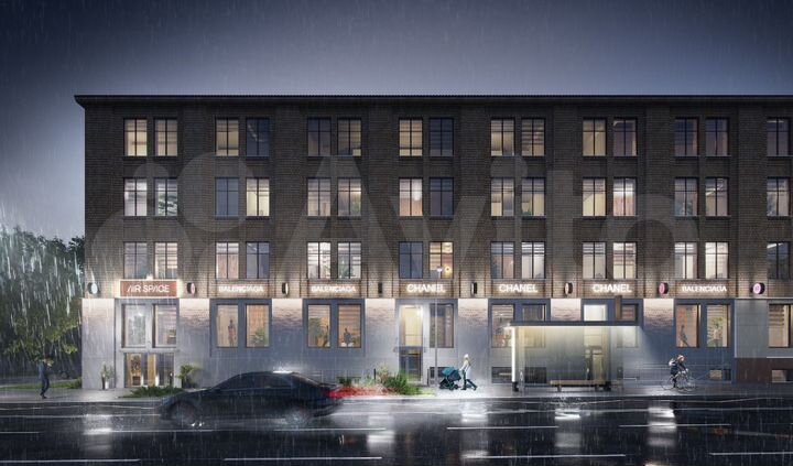 Торговая площадь 171.1 кв.м