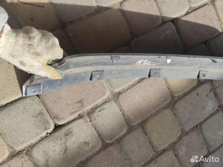 BMW X3 2010-2016 задний бампер,защита, Юбка бмв х3