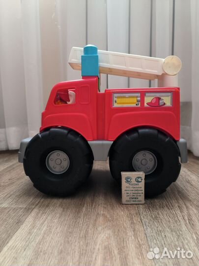 Mega bloks самосвал пожарная машина