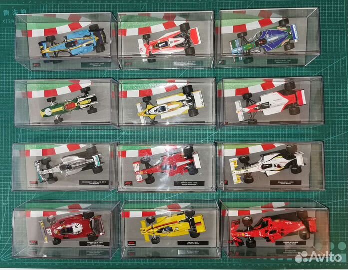 Formula 1 Auto Collection 1:43 коллекция болидов