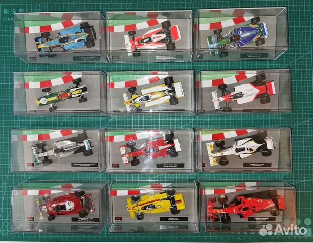 Formula 1 Auto Collection 1:43 коллекция болидов